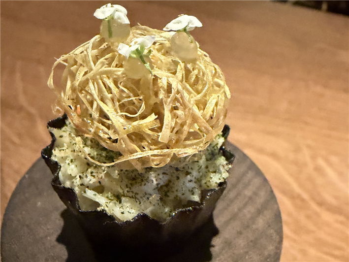 crab canape